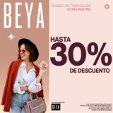 Rebajas Beya por Cambio de Temporada de hasta 30% de descuento