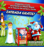 Promoción Bioparque Estrella: Presenta tu carta a Santa o los Reyes Magos y obtén tu pasaporte Safari gratis