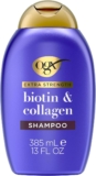 Shampoo extra fuerza OGX biotina y colágeno baja de precio + 10% adicional con Planea y Ahorra