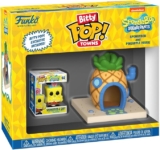 Figura de colección Funko Bitty Pop! Towns Bob Esponja con casa de Piña baja a su menor precio
