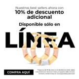Promoción Joyerías Bizzarro: 10% de descuento adicional en su tienda en línea