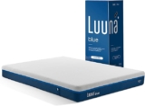 Colchón en caja king size Luuna Blue con 3 capas de memory foam baja a su menor precio + 10% adicional con cupones o 15 meses sin intereses
