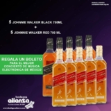 En Bodegas Alianza boletos Gratis para el Festival EDC 2020 en la compra de 10 botellas de whisky Johnnie Walker