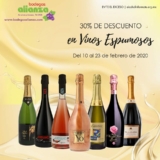 Promoción de San Valentín Bodegas Alianza: 30% de descuento en vinos espumosos