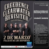 Boletos gratis para Creedence con tus compras en Ciudad Jardín y Plaza Tlalne