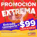 Cupón Promoción Extrema Bosque Mágico Coca-Cola: Entrada + pasaporte por $99 a partir de las 3:00 PM