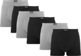 Juego de 6 bóxers de algodón stretch Rinbros bajan a su menor precio