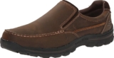 Oferta flash: mocasines de piel para hombre Skechers Braver-Rayland bajan a su menor precio + 6 meses sin intereses