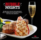 Bubble Nights Red Lobster: copa de vino espumoso gratis después de las 7:00 pm al pedir un platillo que incluya cola de langosta