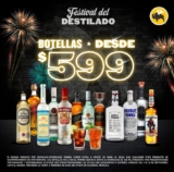 Festival del Destilado Buffalo Wild Wings: botella + refrescos desde $599