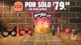 En Burger King nuevos juguetes Miraculous en el combo de King Jr por $79