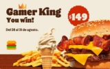 Combo Burger King Día del Gamer 2023 por solo $149