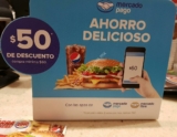 Promoción Burger King Mercado Pago de $50 de descuento en consumos de $60 o más