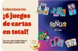 Juegos de cartas Sing 2 Gratis en combos Burger King Jr.
