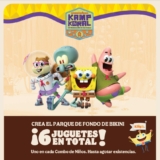 Burger King juguetes Bob Esponja Kamp Koral GRATIS en Combo King Jr.