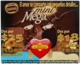 Las paletas Mini Mega de Nestlé en promoción para el Día de San Valentín en La Barata, Boutique de Dulces