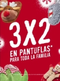 Promoción de Navidad C&A: 3×2 en pantuflas para toda la familia