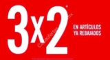 En C&A 3×2 en todos los artículos ya rebajados por último fin de semana de rebajas