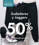 En C&A segundo a mitad de precio en Sudaderas y Joggers