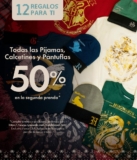 En C&A segundo a mitad de precio en pijamas, calcetines y pantuflas sólo hoy