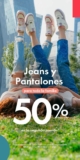 En C&A Segundo a mitad de precio en todos los jeans y pantalones
