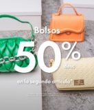 En C&A segundo a mitad de precio en bolsos y mochilas
