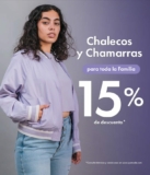 Rebajas C&A: 15% de descuento en chamarras y chalecos