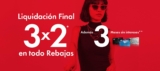 Liquidación Final C&A de 3×2 en todas las rebajas