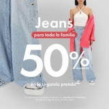 Segundo a mitad de precio en jeans en C&A