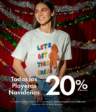 20% de descuento en todas las playeras navideñas en C&A