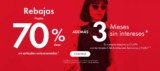 Segundas Rebajas C&A: Hasta 70% de descuento + msi
