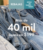 C&A Rebajas de Mitad de Temporada: más de 40 mil jeans a $199 c/u
