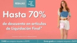 Rebajas finales C&A: Hasta 70% de descuento con prendas desde $49