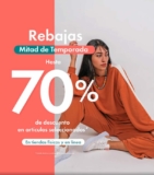 Segundas Rebajas de Media Temporada C&A: Hasta 70% de descuento en tiendas y online