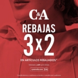 Rebajas C&A: 3×2 en productos rebajados