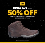 Rebajas CAT de hasta 50% de descuento en botas, accesorios y más