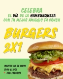 Día de la Hamburguesa en California Pizza Kitchen: 2×1 en burgers