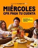 California Pizza Kitchen te bonifica el 100% de la cuenta para tu próxima visita los miércoles
