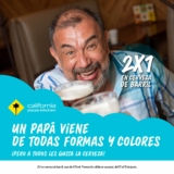 Promoción California Pizza Kitchen Día del Padre: 2×1 en cervezas de barril este fin de semana