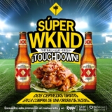 Promoción California Pizza Kitchen Super Bowl 2021: 2 cervezas gratis en la compra de una orden de alitas