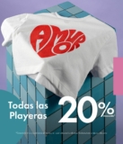 En C&A 20% de descuento en todas las playeras