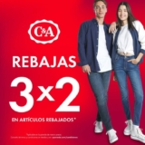 Rebajas C&A: 3×2 en prendas rebajadas con hasta el 70% de descuento