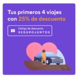 Código Cabify 25% de descuento en tus primeros 4 viajes