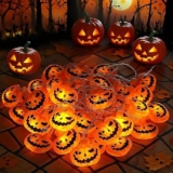 Guirnalda de luces LED con diseño de Hallooween baja a un gran precio