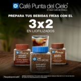 3×2 en cafés liofilizados en la tienda en línea de Café Punta del Cielo
