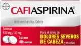 Cafiaspirina para dolores severos de cabeza baja a su menor precio