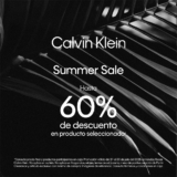 Summer Sale Calvin Klein: hasta 60% de descuento