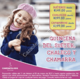 Quincena del suéter, chaleco y chamarra en Campanita: suéteres desde $149, chamarras desde $299 y más