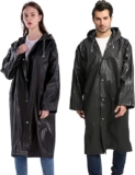 Oferta flash en juego de 2 Impermeables largos con capucha bajan a un precio muy bueno