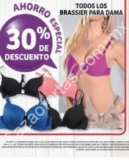 ¡Sólo hoy! Todos los Brassier al 30% de descuento en Soriana Hiper y Súper
